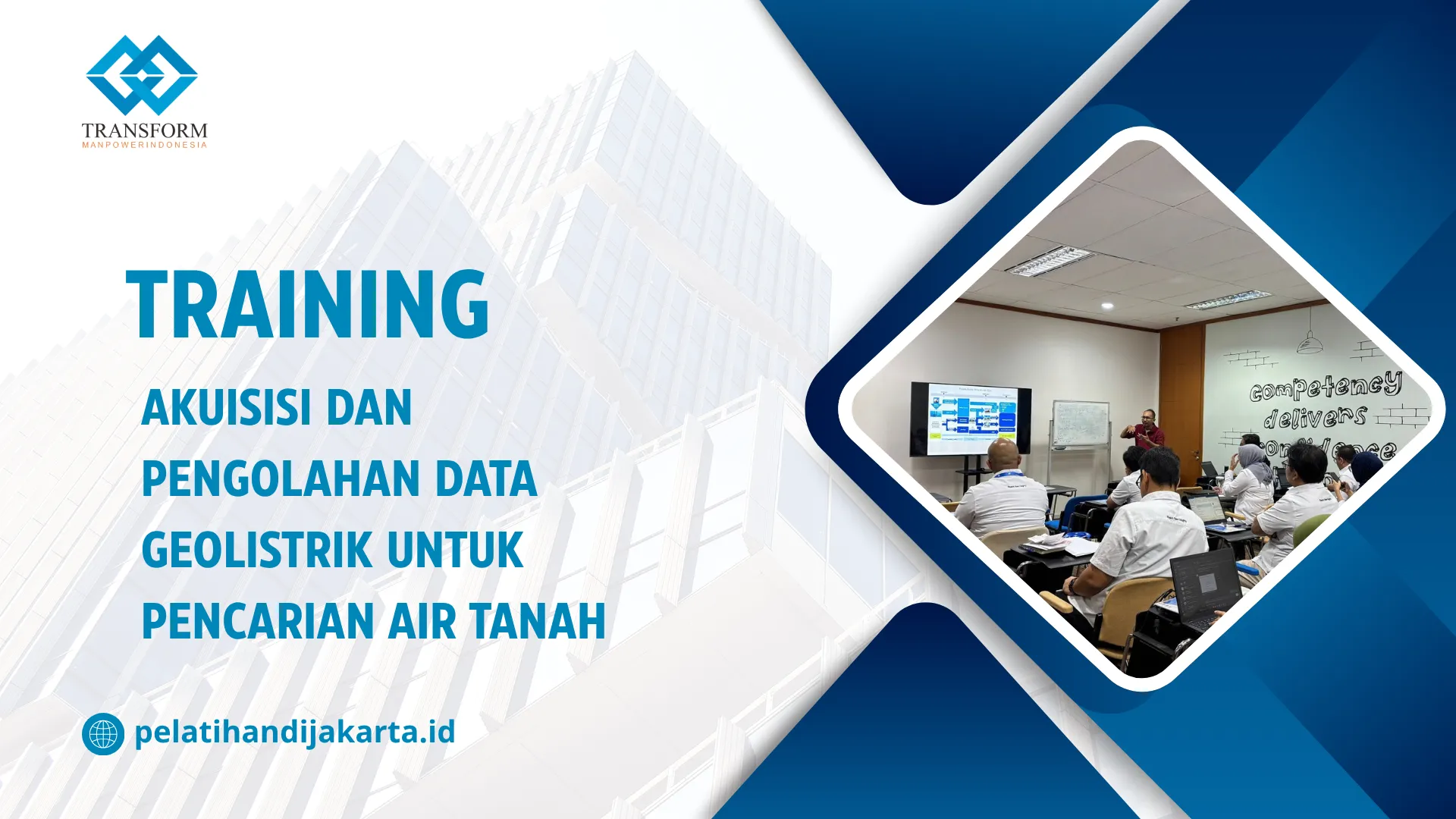 TRAINING AKUISISI DAN PENGOLAHAN DATA GEOLISTRIK UNTUK PENCARIAN AIR TANAH DI JAKARTA