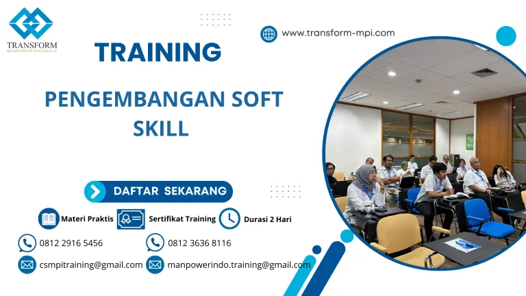 TRAINING PENGEMBANGAN SOFT SKILL DI JAKARTA